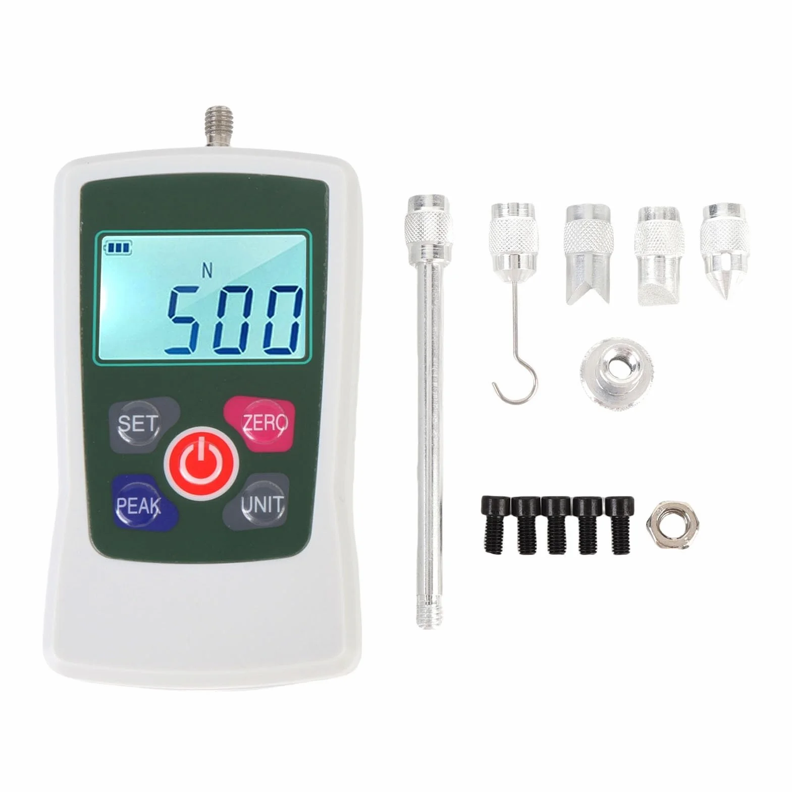 AUNMAS Misuratore di Digitale 50N, Tester Portatile con Schermo Retroilluminato, Misurazione Accurata per Ingegneri e Tecnici