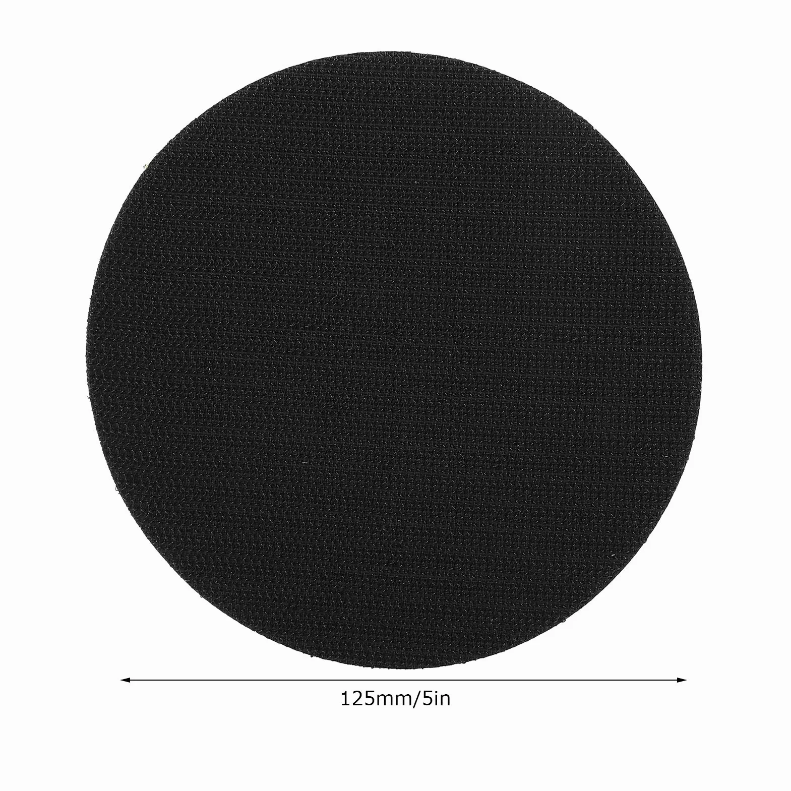 Disco per levigatura rotondo 5 pollici / 125 mm, tampone per levigatura e lucidatura, piastra di supporto per levigatura Accessori per smerigliatrice angolare Ruota abrasiva