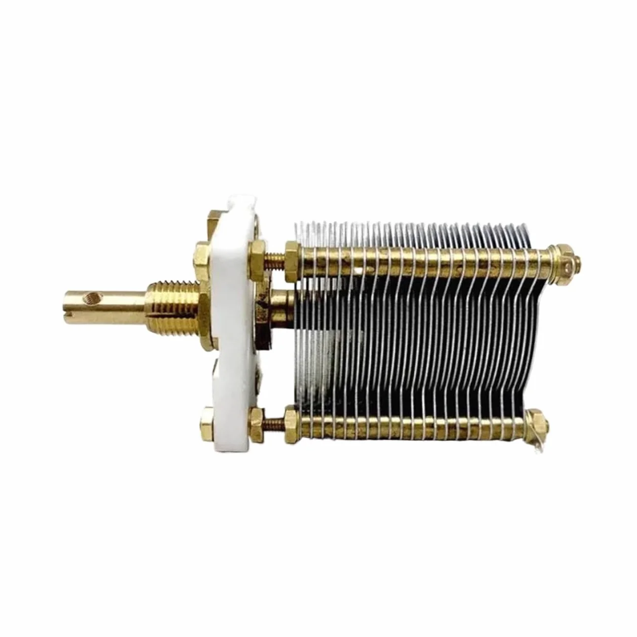 CW1-270P Condensatore ceramico singolo for antenna a loop piccolo Condensatore variabile ad aria ad alta tensione, 10-270pF Efficienza