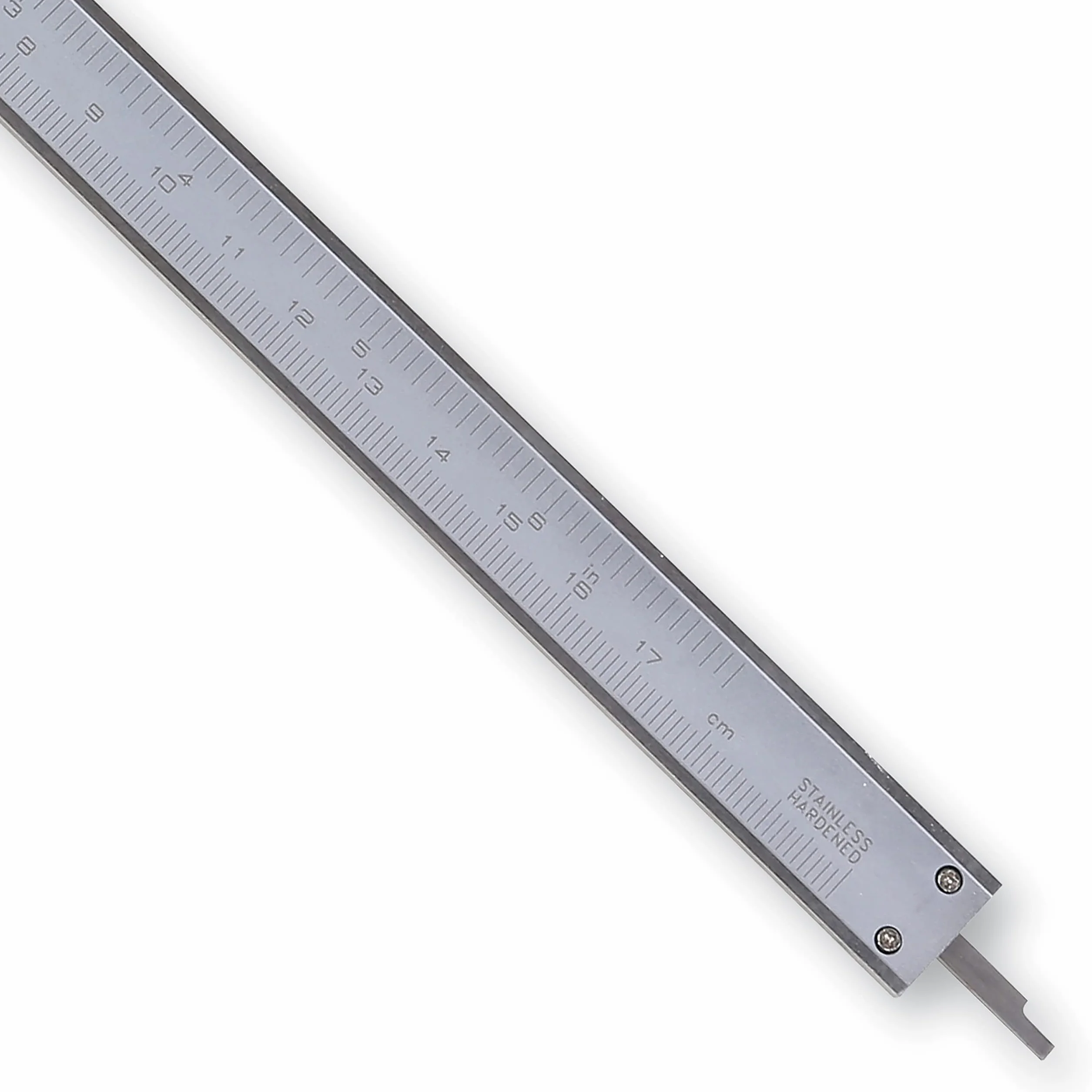 BETA - Calibro a Corsoio 0-150 mm in Acciaio Inossidabile Temprato con Lettura Ventesimale 0,05 mm, Strumento di Misura Professionale con Bloccaggio a Molla e Fodero di Pelle per Officina, 1650 150