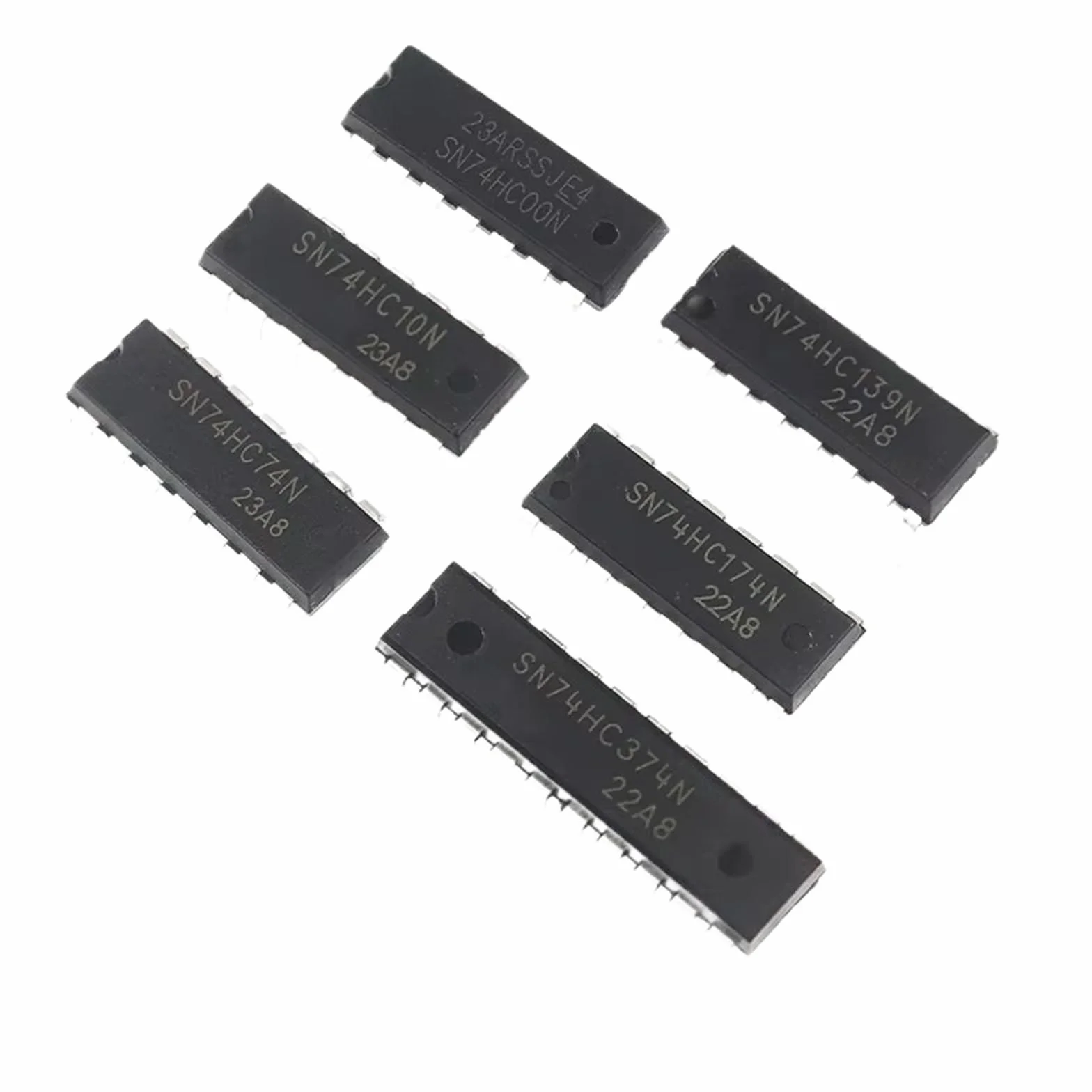 Kit assortimento di circuiti integrati logici IC da 30 pezzi serie 74HC 74HC595 74HC573 74HC393 74HC00 74HC30 DIP Driver for chip di registro