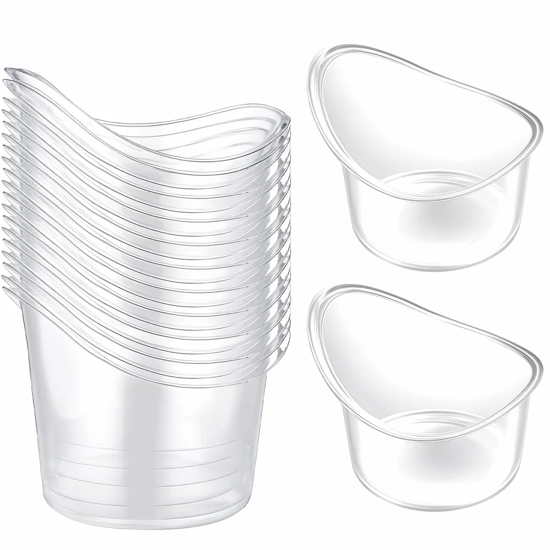 Lavaggio Oculare, Bagno Oculare, Lavaocchi, 20 Pezzi Strumento per Cura Occhi, Igienico Sterile, Portatile, Oculi Lavaggio, Pour Nettoyage Cura Occhi
