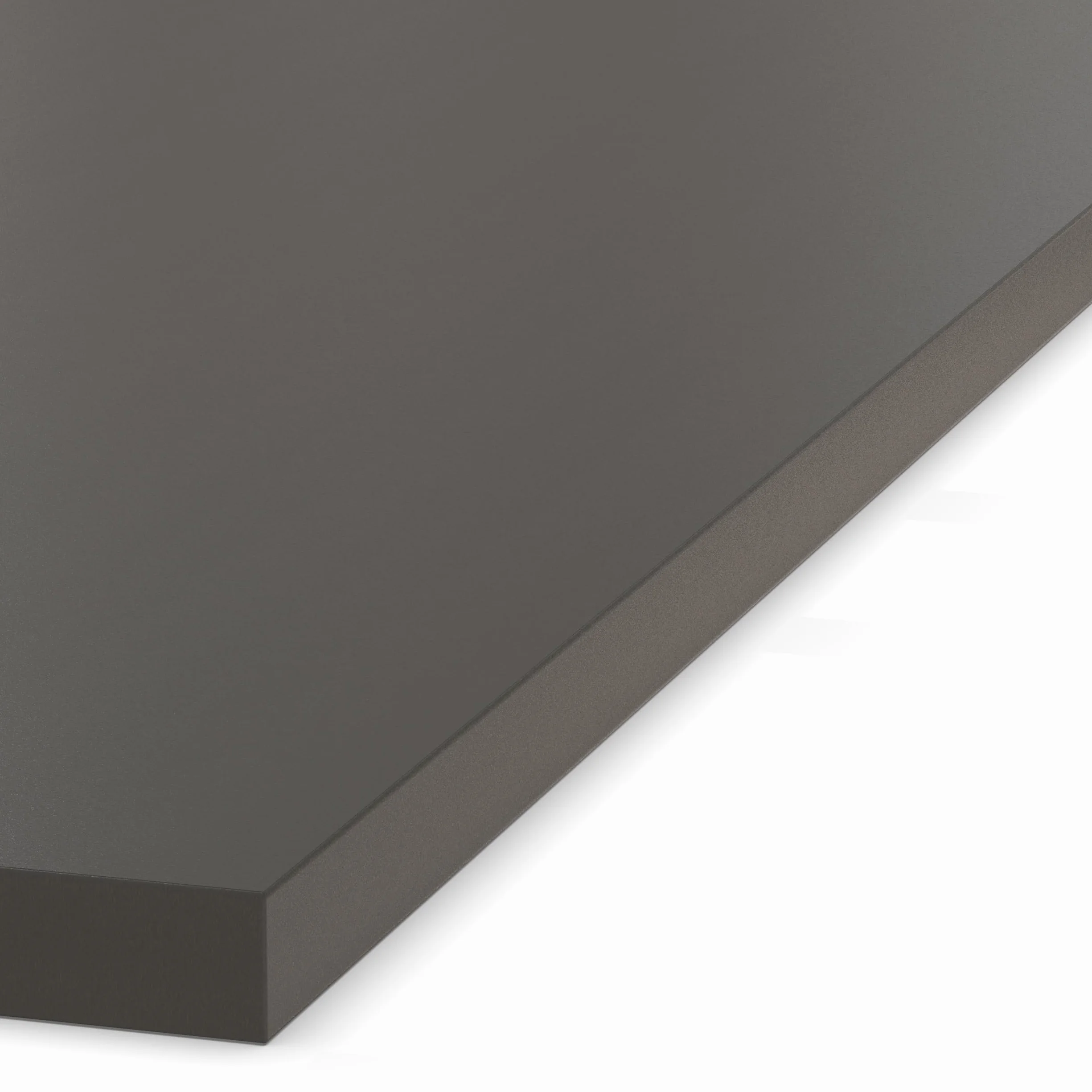AUPROTEC Piano del tavolo 19 mm 50 x 50 cm antracite truciolato bordo ABS rivestimento poliuretano melamina impermeabile