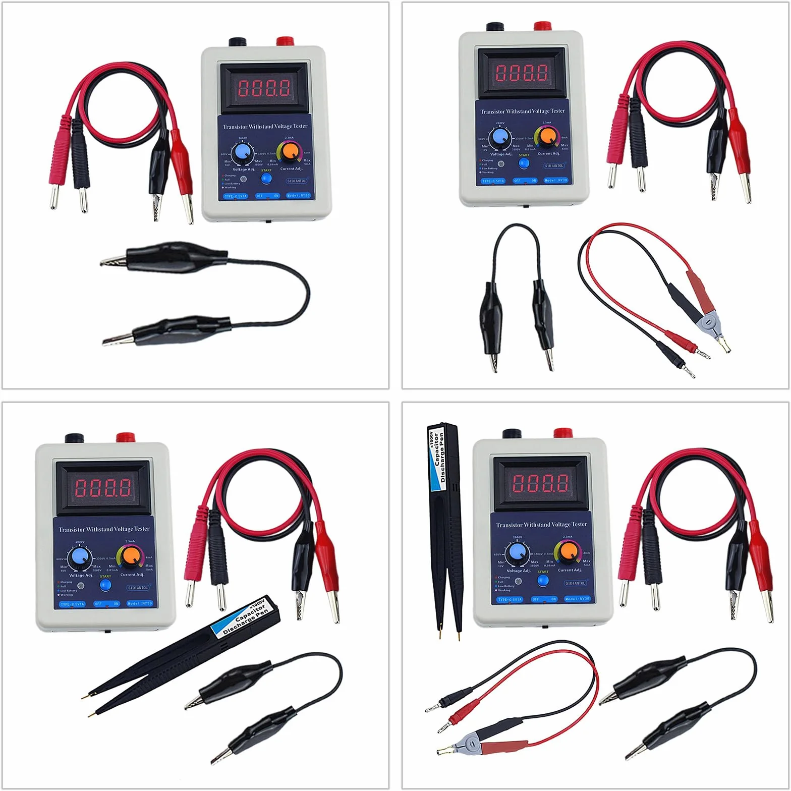 0-3800V IGBT Meter Transistor Tensioni Tester Diodo Triodo Transistor Resistere Tensioni Strumento di Prova