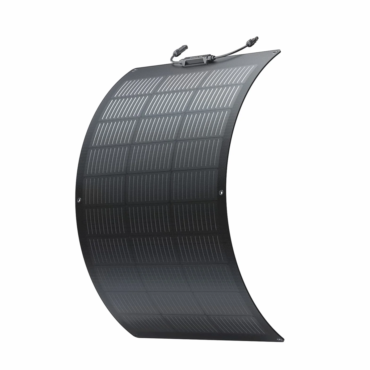 Pannello solare flessibile EcoFlow da 100 W con impermeabilità IP68 e moduli solari ad alta efficienza per tetti, camper e altro ancora
