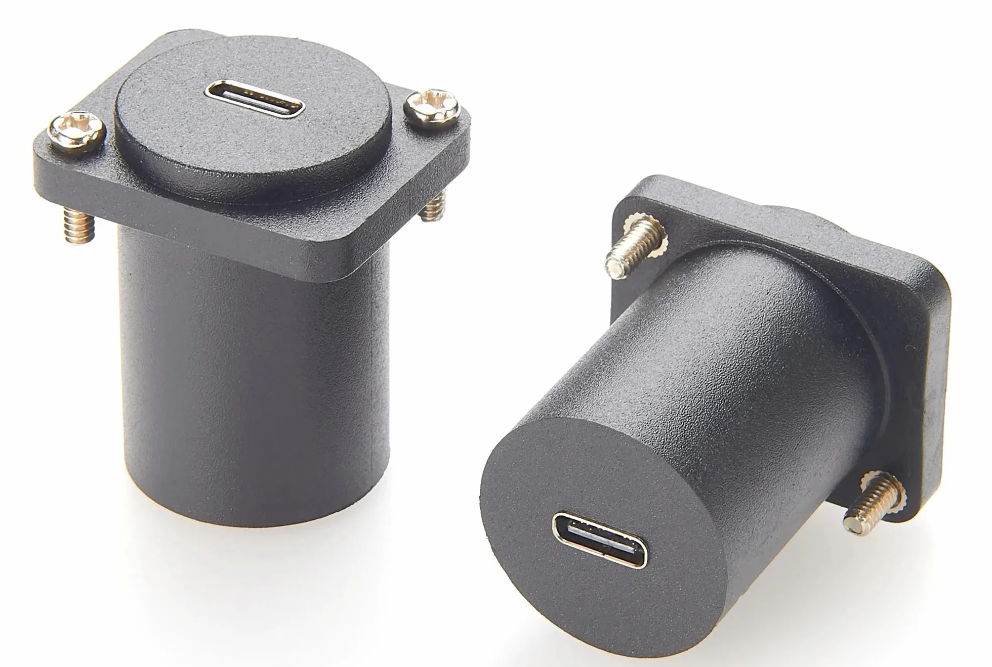 Adattatore for montaggio a pannello da USB C a 10 Gbps Tipo D XLR Shell 3.1 Presa di for connettore dritto femmina-femmina