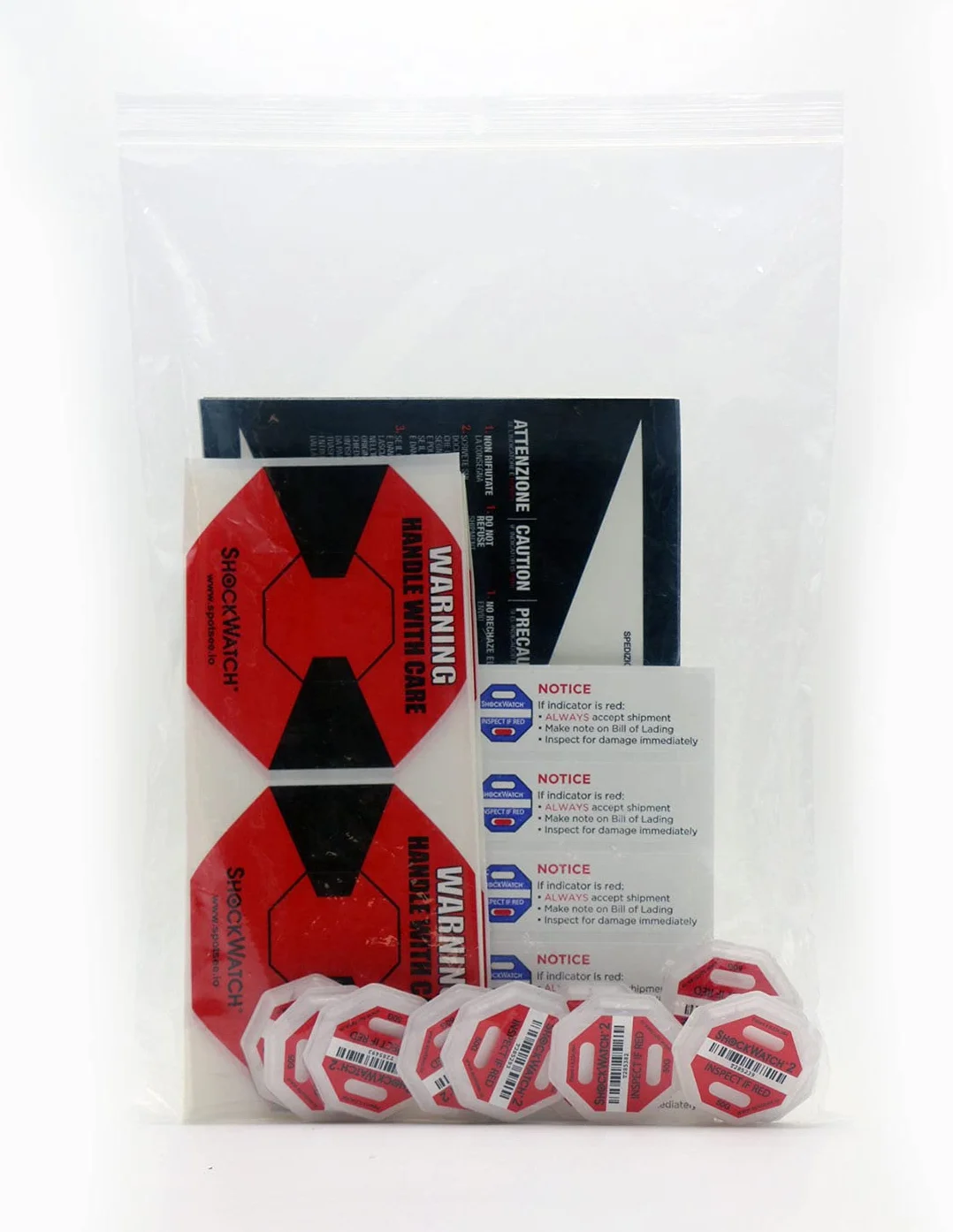 Indicatore di Impatto Shockwatch 2 · 50G (Red) - Pack 10 pz