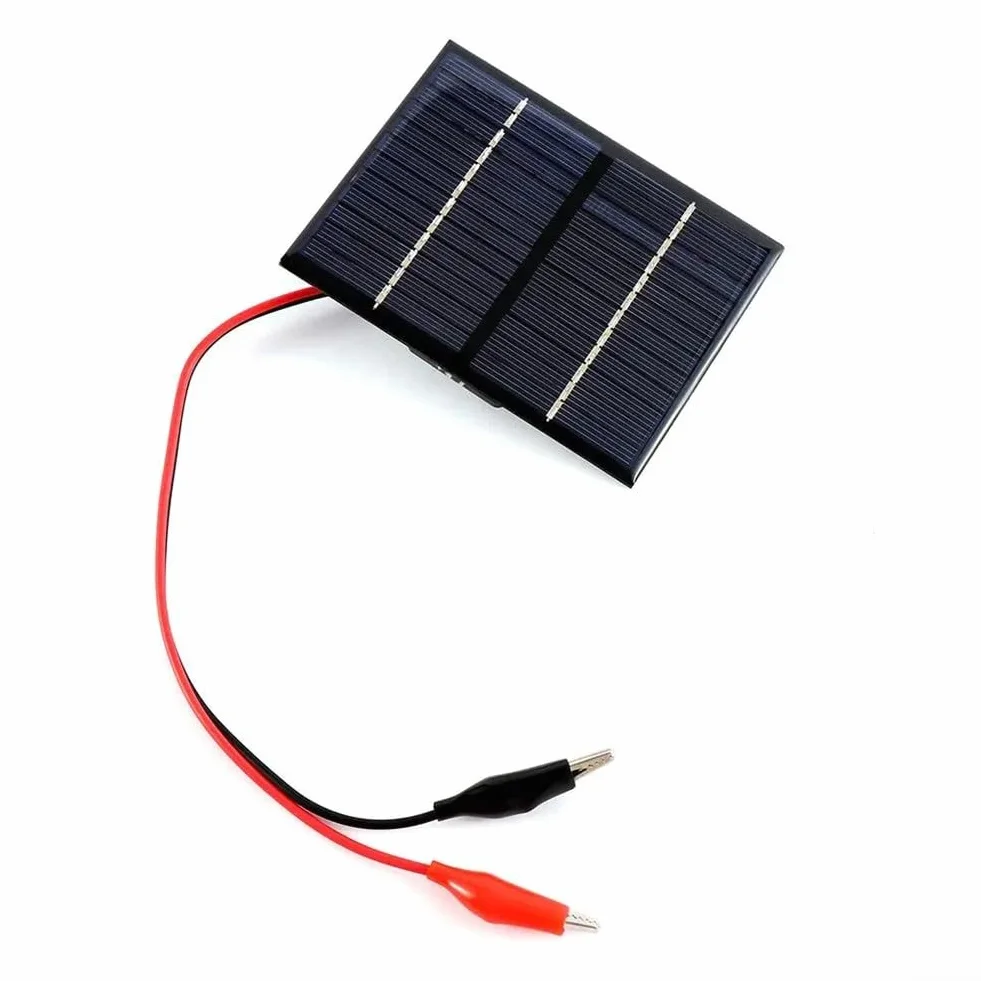 Pannello solare 12V 1,5W 115x90mm polisilicio mini celle portatili fai da te