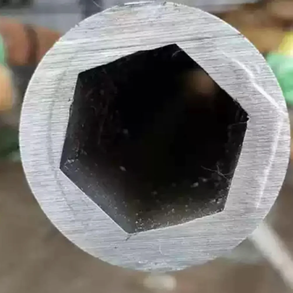 1 Tubo in Acciaio Esagonale Interno, Manicotto Dell'albero Esagonale da 240 Mm, Tubo Dell'albero di Trasmissione in Materiale in Acciaio al Carbonio(20x10.3mm)
