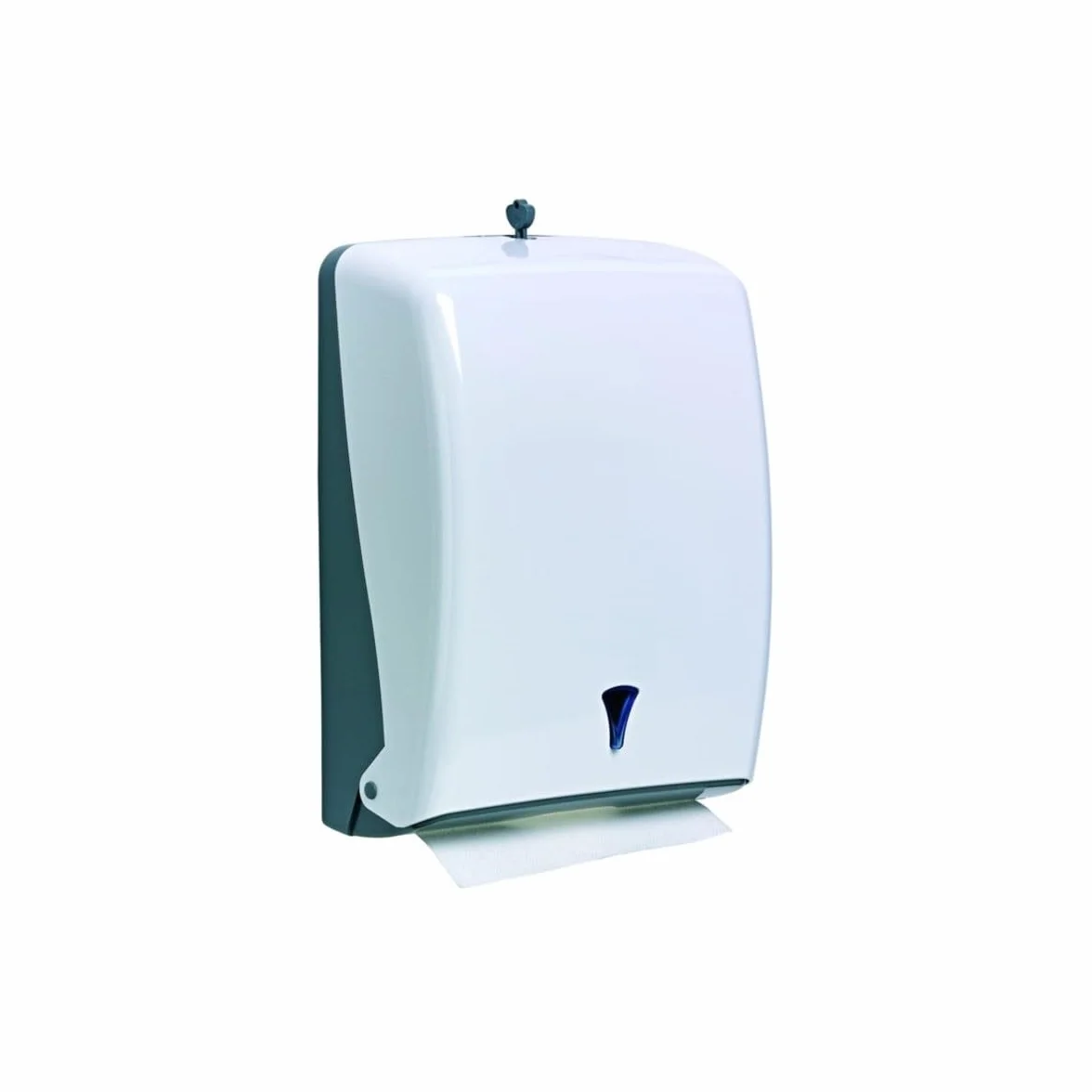 Dispenser Carta Mani Piegati a V in ABS bianco