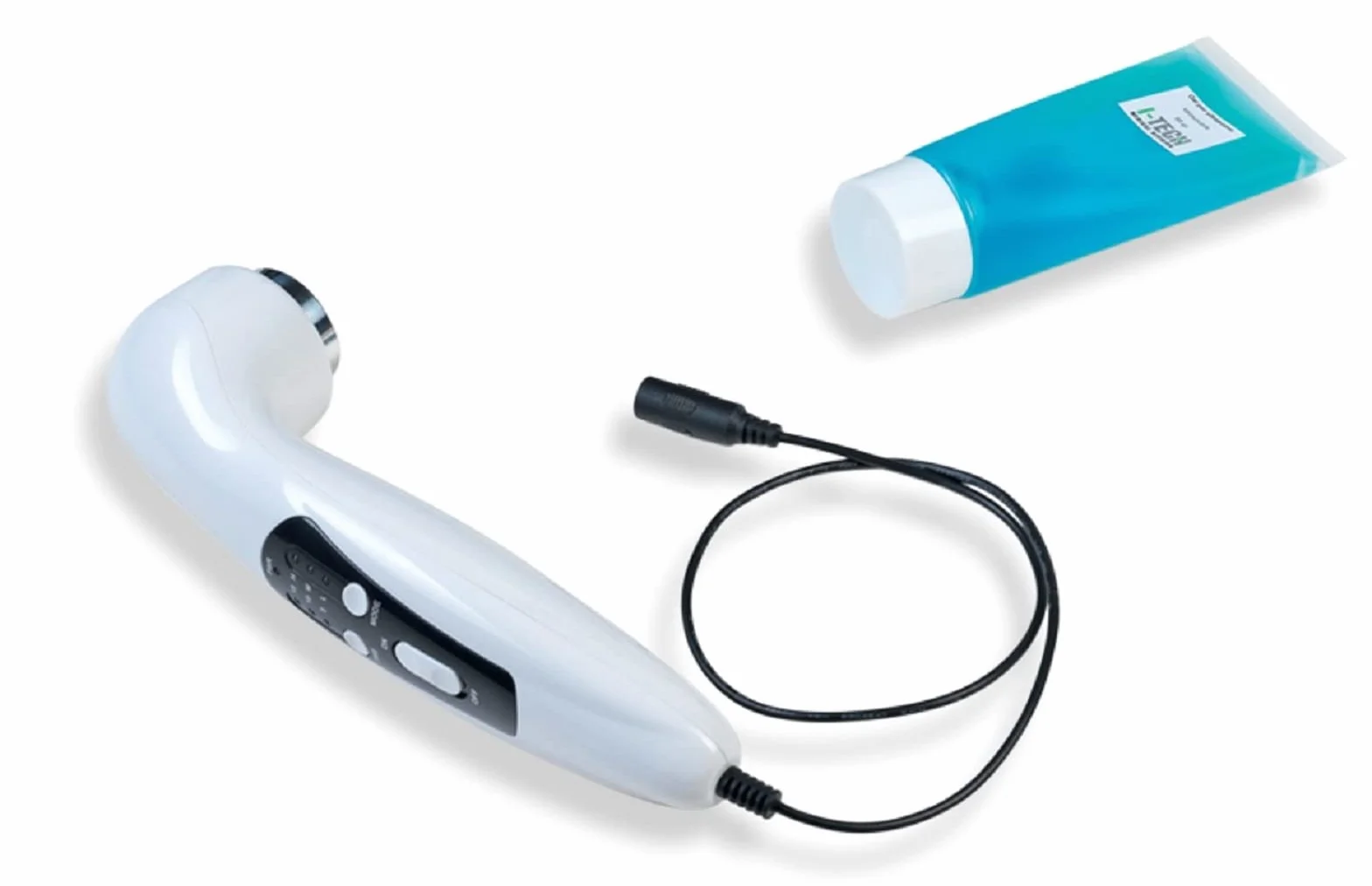 I Tech Miosonic, Ultrasuonoterapia da 1Mhz Con Potenza Massima 6.4W, 3 Livelli di Intensità, Trattamenti Dolorifici, Infortuni Sportivi, Trattamenti Estetici, Uso Domiciliare e Professionale