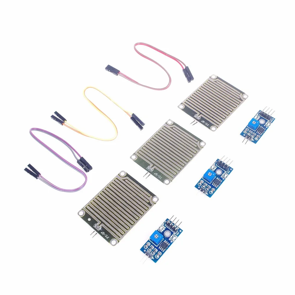 3 pz modulo sensore pioggia fogliare sensore sensibile modulo per arduino