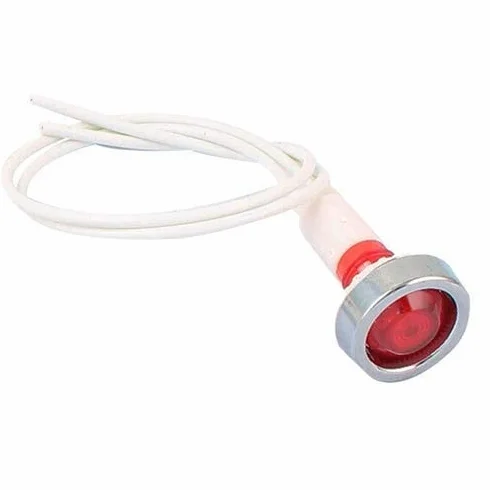 SEGNALATORE SPIA LUMINOSA 12V ROSSO CON FILI