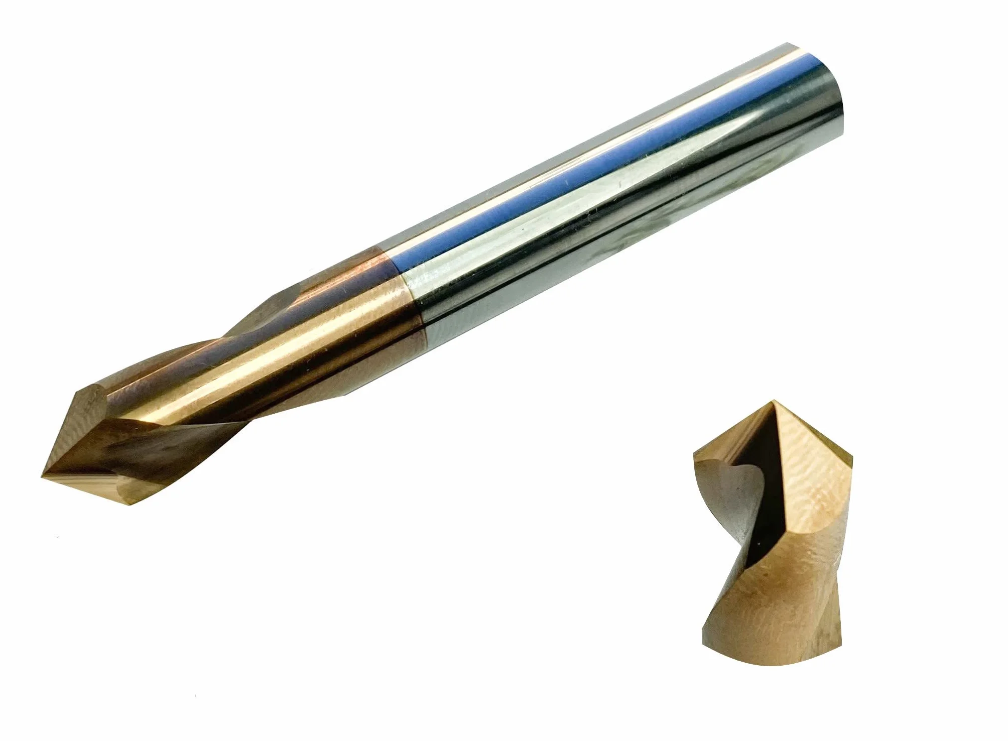 CNC QUALITÄT VHM 90° NC - Fresa a codolo Ø 2-12 mm - metallo duro HM - rivestimento (3 mm)