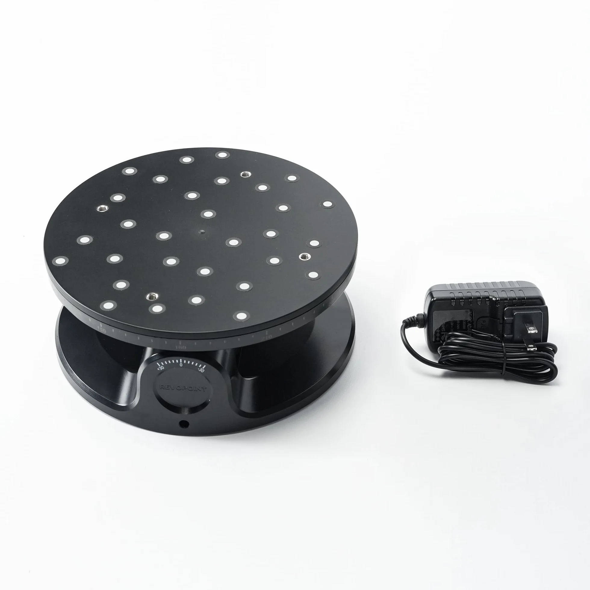 Revopoint Doppio Giradischi per Scansione 3D, Acquisizione Dettagliati Dati 3D di Oggetti Piccole e Medie Dimensioni, Compatibile con Scanner 3D MIRACO/POP3 PLUS/INSPIRE 2/MetroX/MetroX Pro/MetroY Pro