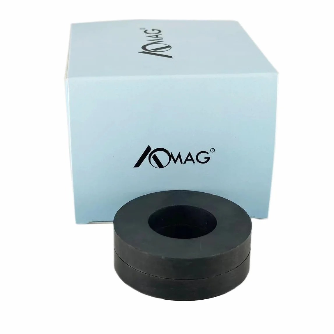 AOMAG Anelli magnetici in ferrite OD60 x ID32 x 10 mm C8 ceramica confezione da 2 pezzi