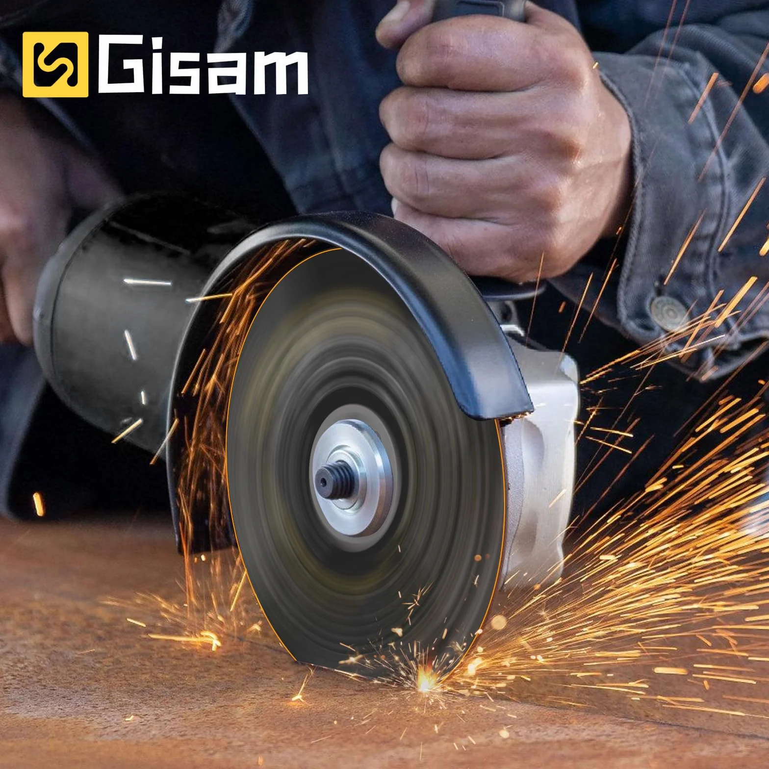 Gisam Professionale Dischi da Taglio 125 mm per Metallo 25 Pezzi, 125 x 1,2 x 22,23 mm, Foro Ø 7/8” mm, Dischi per Smerigliatrice, Set di Accessori per 125mm Smerigliatrice Angolare