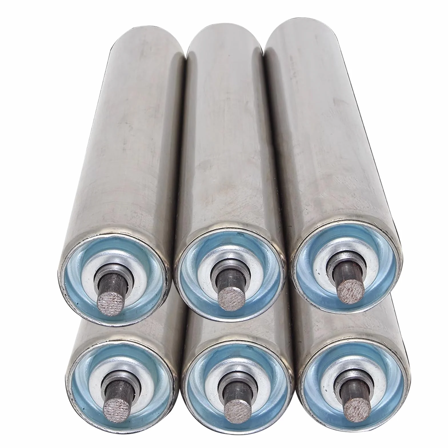 Nastro rullo trasportatore Rulli trasportatori diametro 1" 1.3" 1.5" 2" 2.4" per progetti fai da te industriali, 8 10 12 14 16 17 18 20 22 24 26 30 36 40 Lunghezza tubo di ricambio per trasportatore a