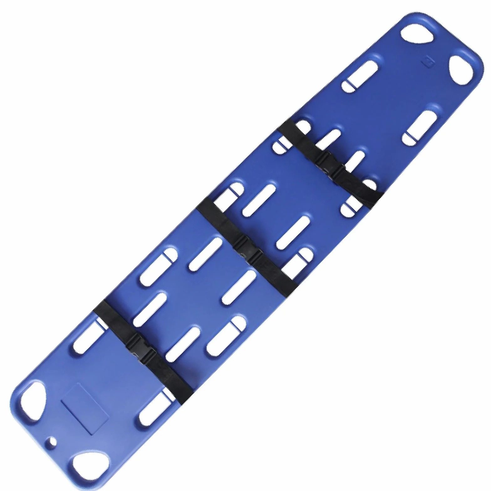 1 barella spinale portatile leggera - Tavola spinale EMT in plastica PE resistente for emergenze e trasporto pazienti(Blue)