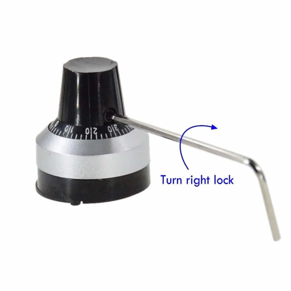 TopHomer 3590S-2-102L potenziometro filo avvolto multigiro 1K Ohm 10 giri resistore lineare regolabile con manopola