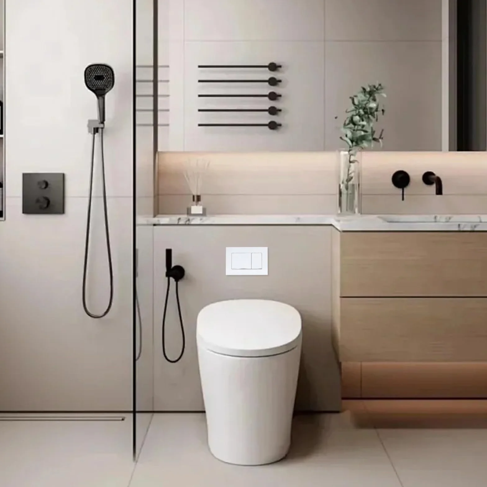 Piastra a pressione WC Geberit Sigma 30 ABS lavello set rilascio