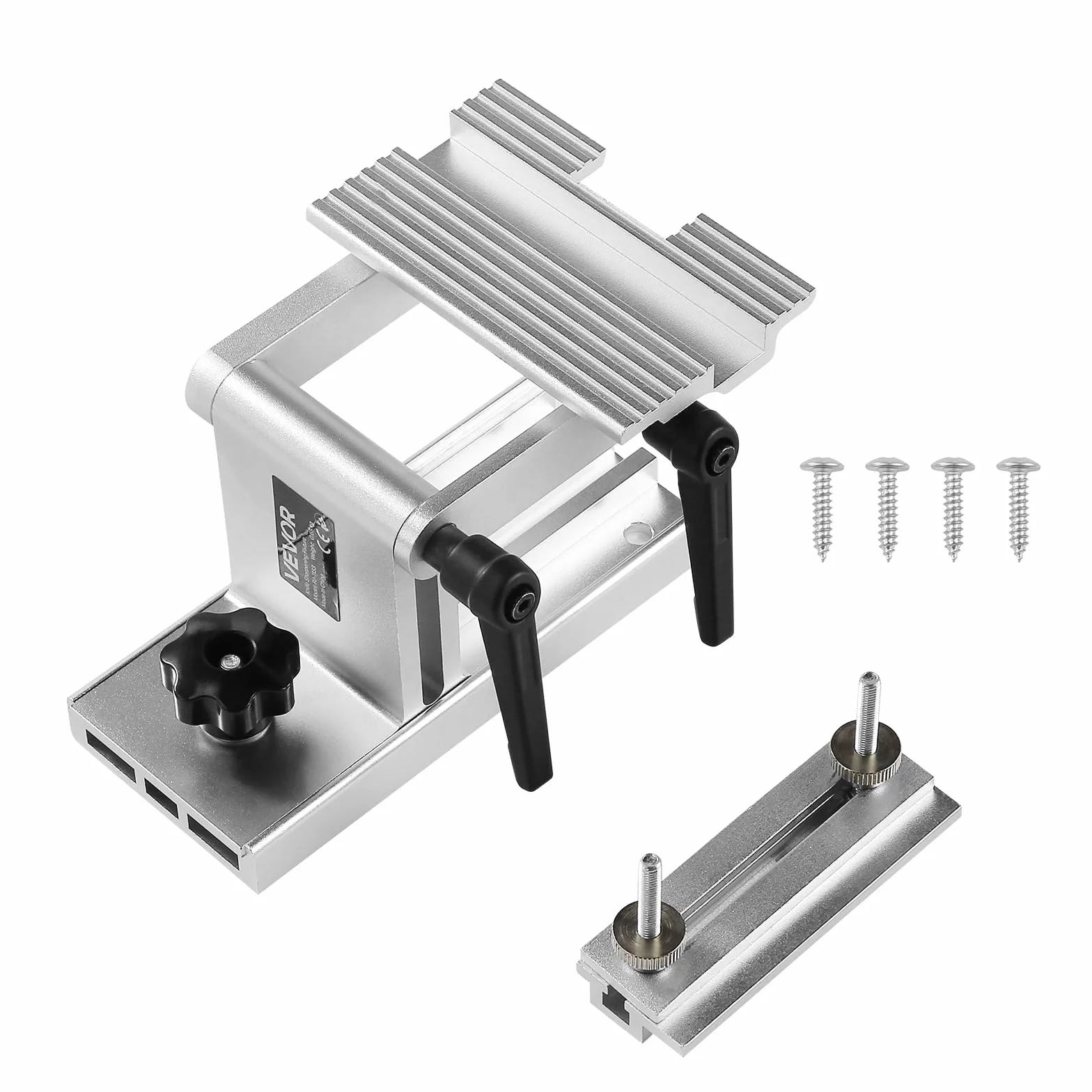 VEVOR Supporto per Affilatura Regolabile per Smerigliatrici da Banco 152 mm o 203 mm con Slitta per Troncatura Piatta Lame Scalpelli 0-64 mm