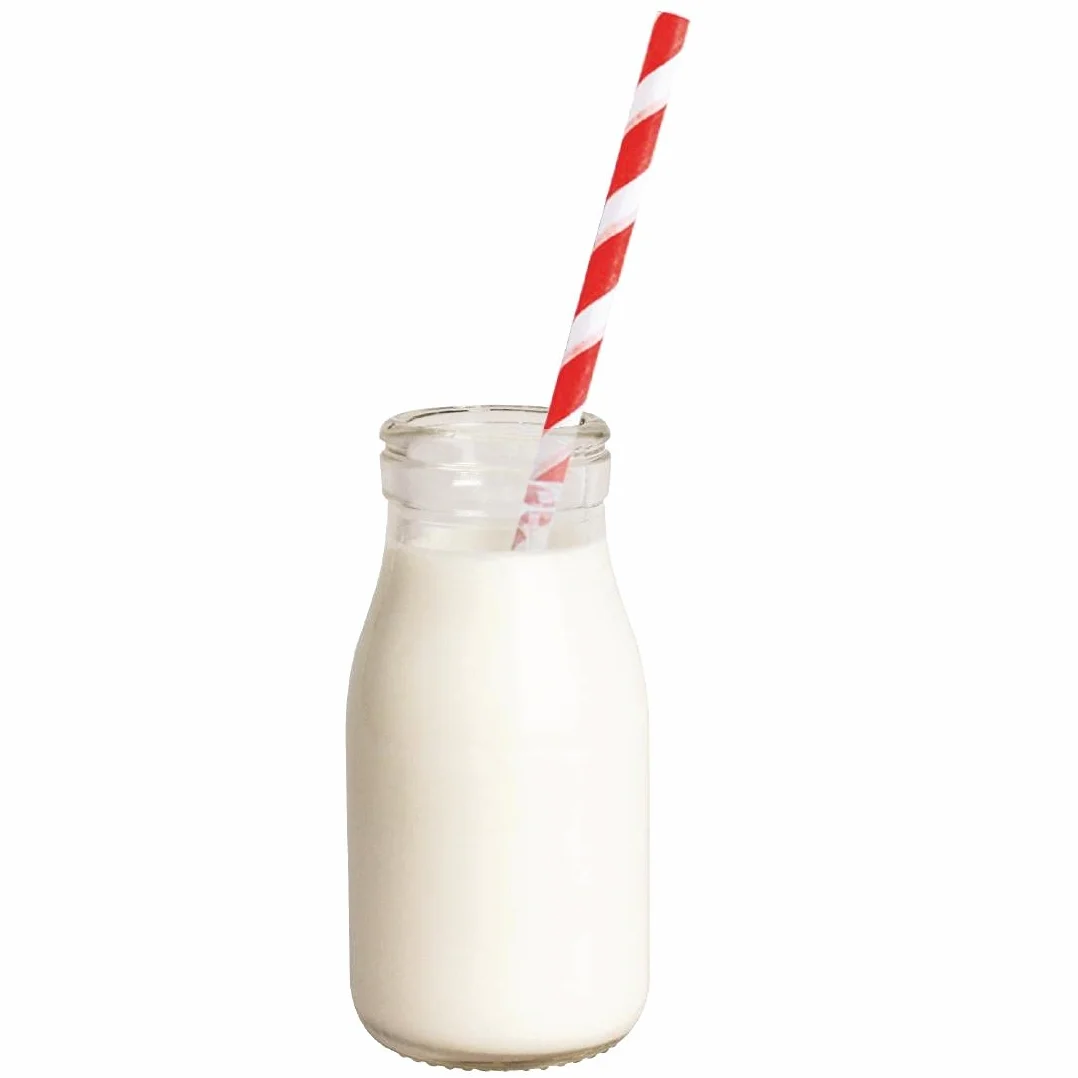 Olympia 198,4 gram mini bottiglie di latte 200 ml in vetro