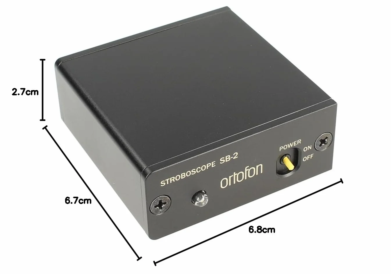 Ortofon SB-2 Stroboskop-Scheibe mit Messleuchte