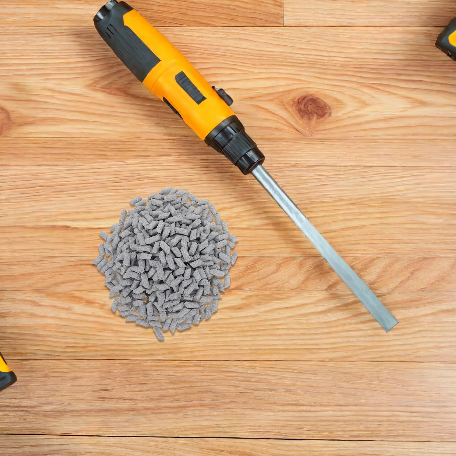 Zerodeko 2 sacchetti di abrasivo per lucidatura di pietre - Graniglia per lucidatura a burattatura - Materiale di riempimento per burattatura ceramica - Materiale fai-da-te per sbavatura di pietre per