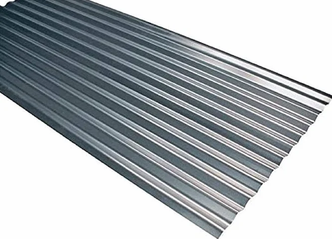 Generico PZ 10 LAMIERA ZINCATA ONDULATA A Foglio 200x90 CM - SPESS. 0,25 mm Copertura -Morello-RETI-