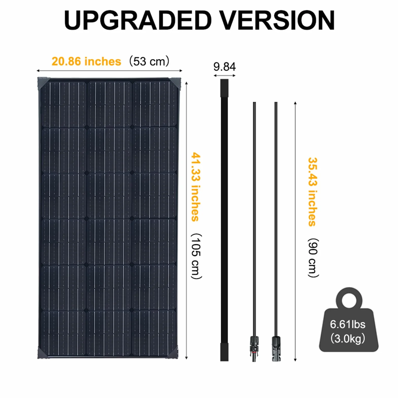 XINPUGUANG kit pannello solare 200w Sistema di pannello solare 12v 2 x 100 Watt Mono Modulo fotovoltaico 20A controllore di carica solare per camper, barche, caravan, hangar, batterie