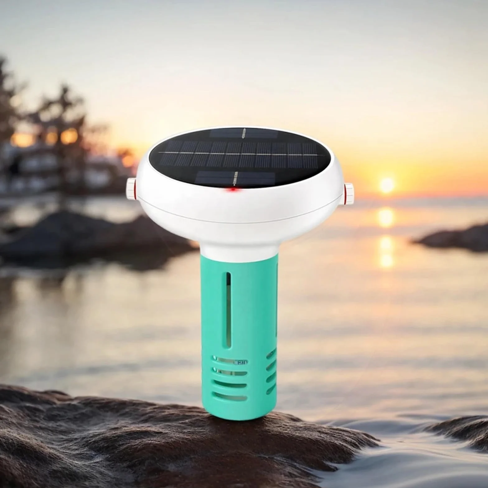 Misuratore di cloro intelligente 7 in 1, funziona con APP, misuratore pH/ORP/EC/TDS/Temp/CL/sale, sale for piscina, acquario,Multifunzionale