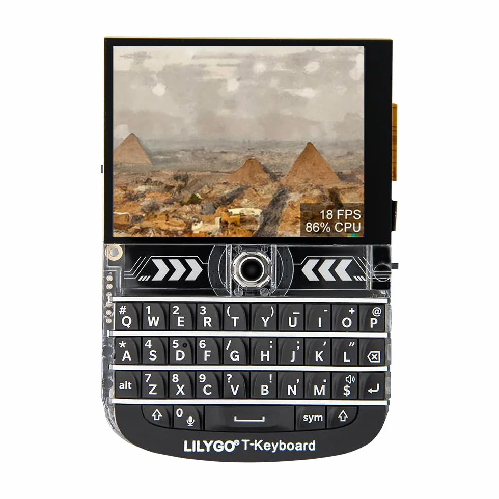 LILYGO T-Deck ESP32-S3 LoRa BLE WiFi TTGO Modulo LoRaWAN Scheda di sviluppo a lungo raggio con schermo LCD da 2,8" (433 MHz)