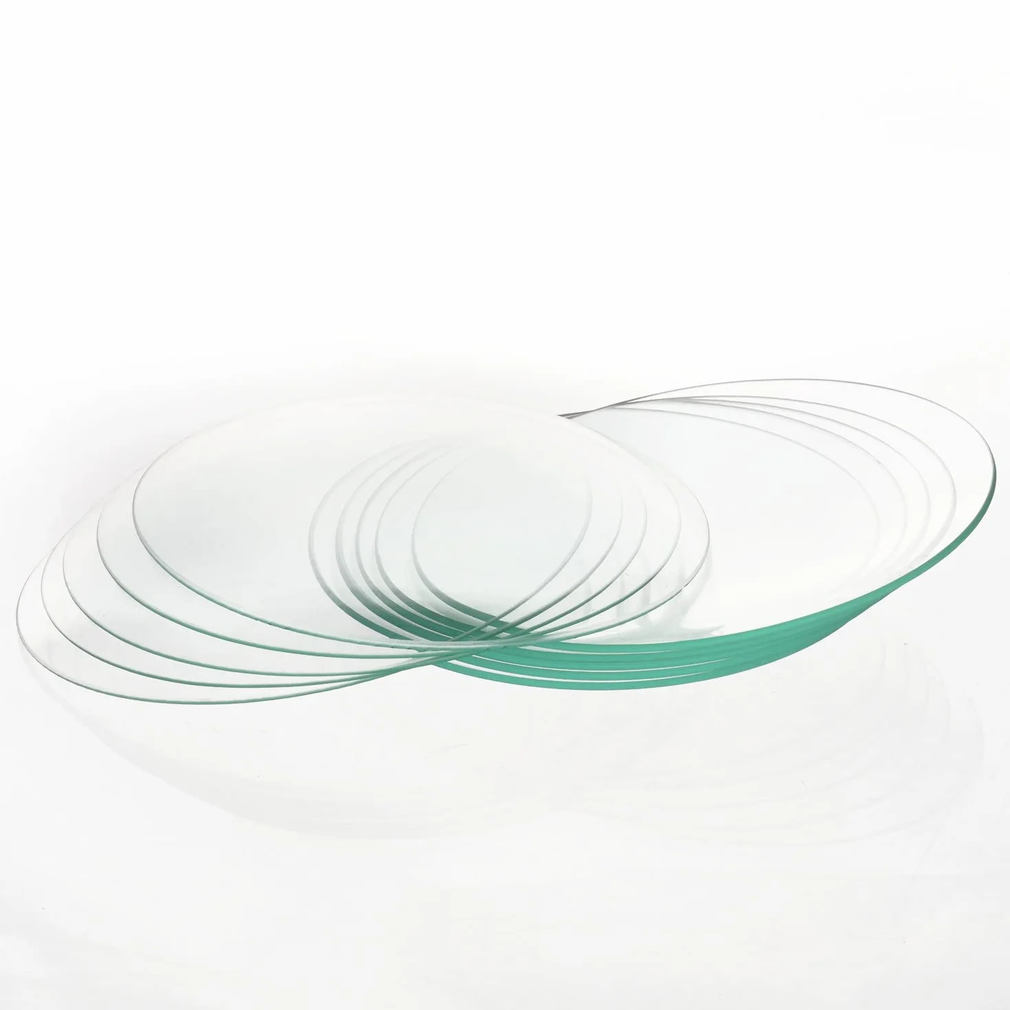stonylab Bicchieri per Orologio da Laboratorio, 10PK Coperture in Vetro Borosilicato con Bordo Rettificato da 150 mm Oblato Rotondo, Copertura per Becher in Vetro per Evaporazione per Lab Scientifico