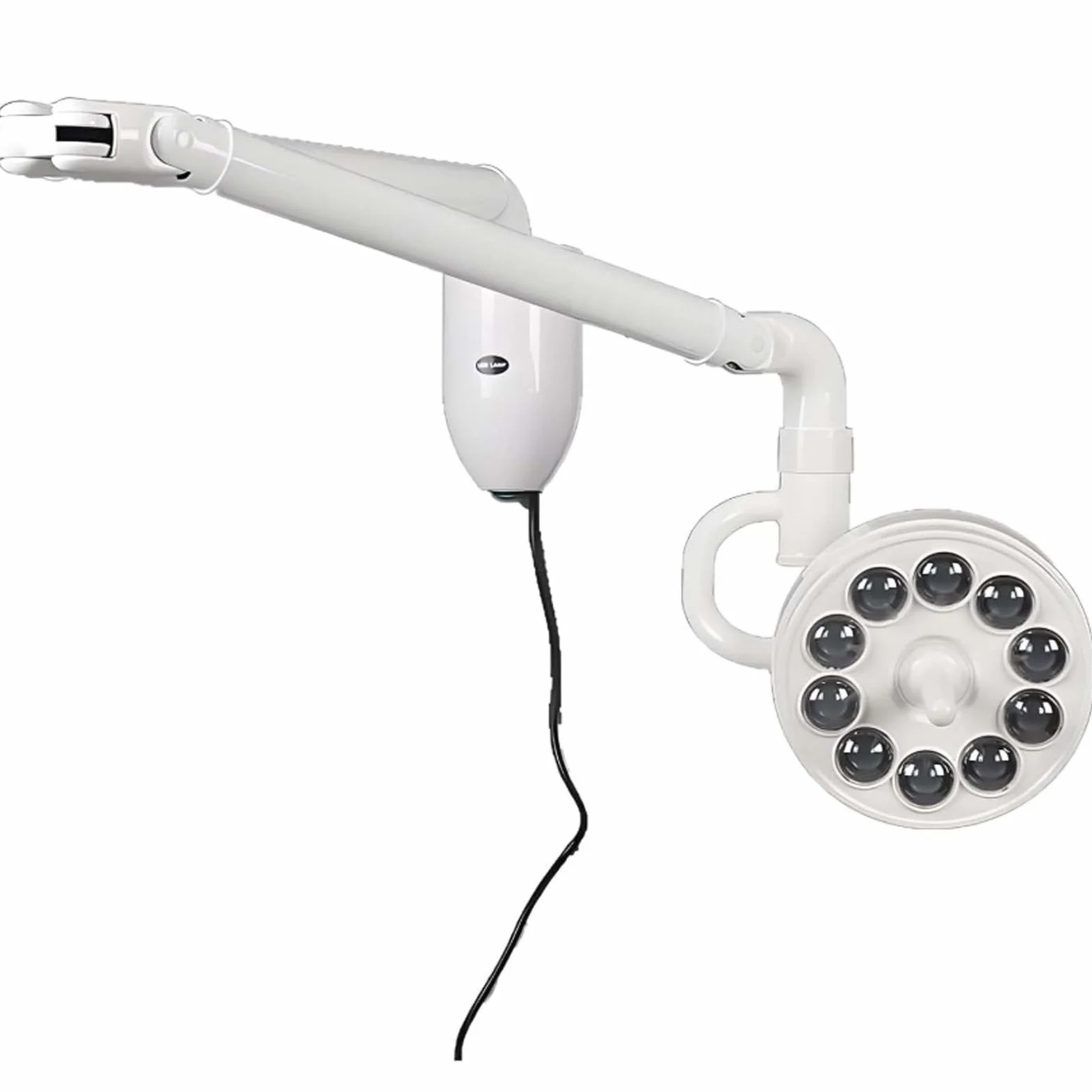 Lampada per esami medico-chirurgici orientabile a 360°, lampada da parete per uso veterinario, lampada a LED per esami chirurgici, lampada per ginecologia, ambulatorio e chirurgia odontoiatrica.