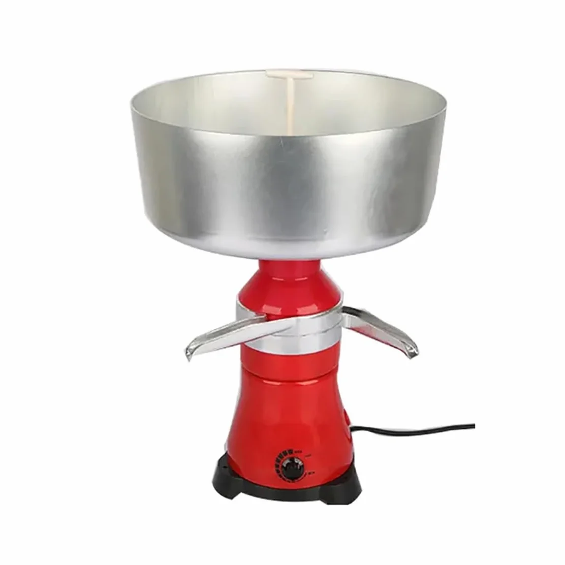 Separatore Centrifugo Per Crema Di Latte, 80 L/h, Velocità Di Rotazione Massima 11000 Giri/min, Pulsante Regolabile In Velocità, Separatore Elettrico Per Crema Di Latte Fresco Per Famiglie Di Caseific