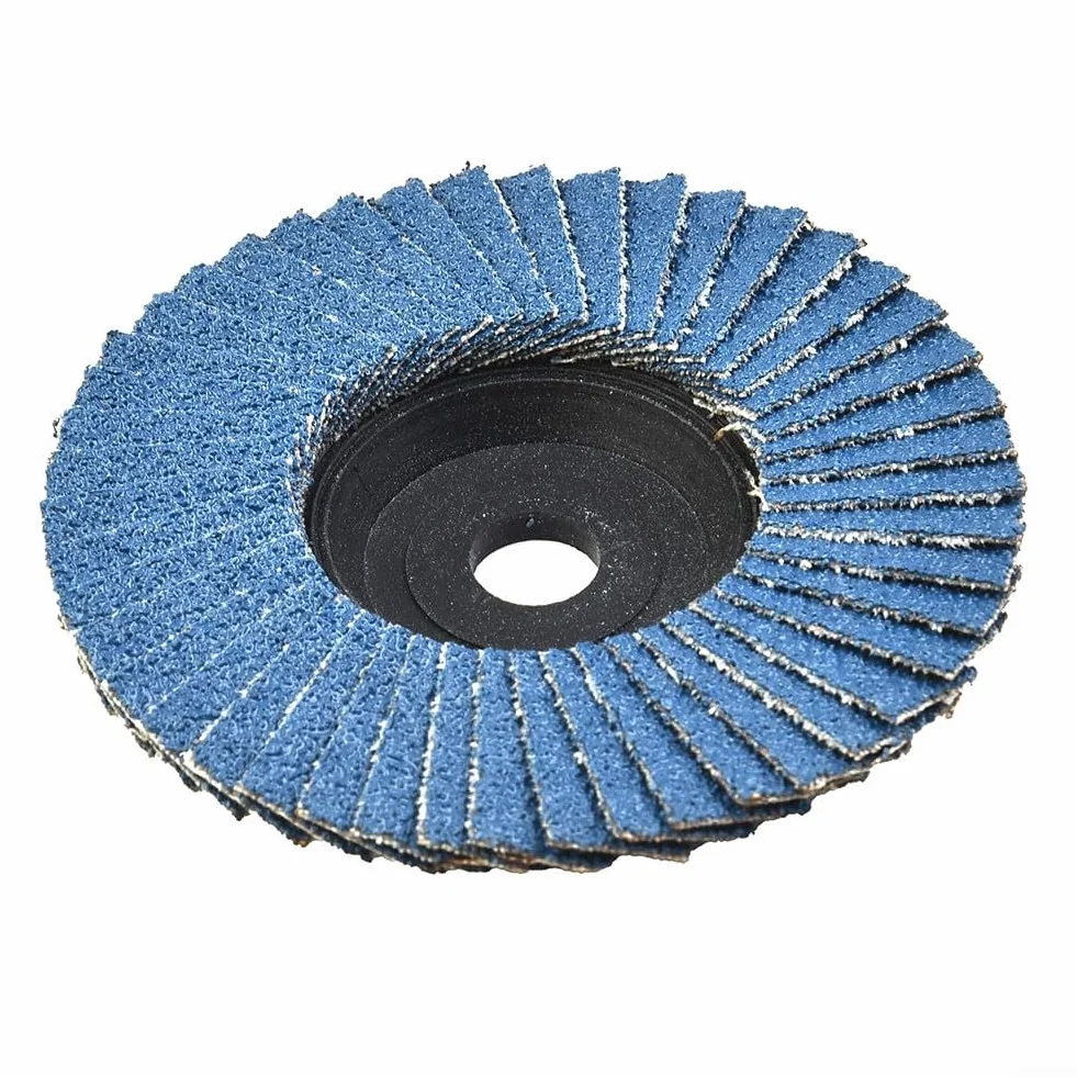 Efficienti 3 dischi abrasivi da 75 mm per smerigliatrice angolare, dischi lamellari in zirconio per metallo e acciaio legato