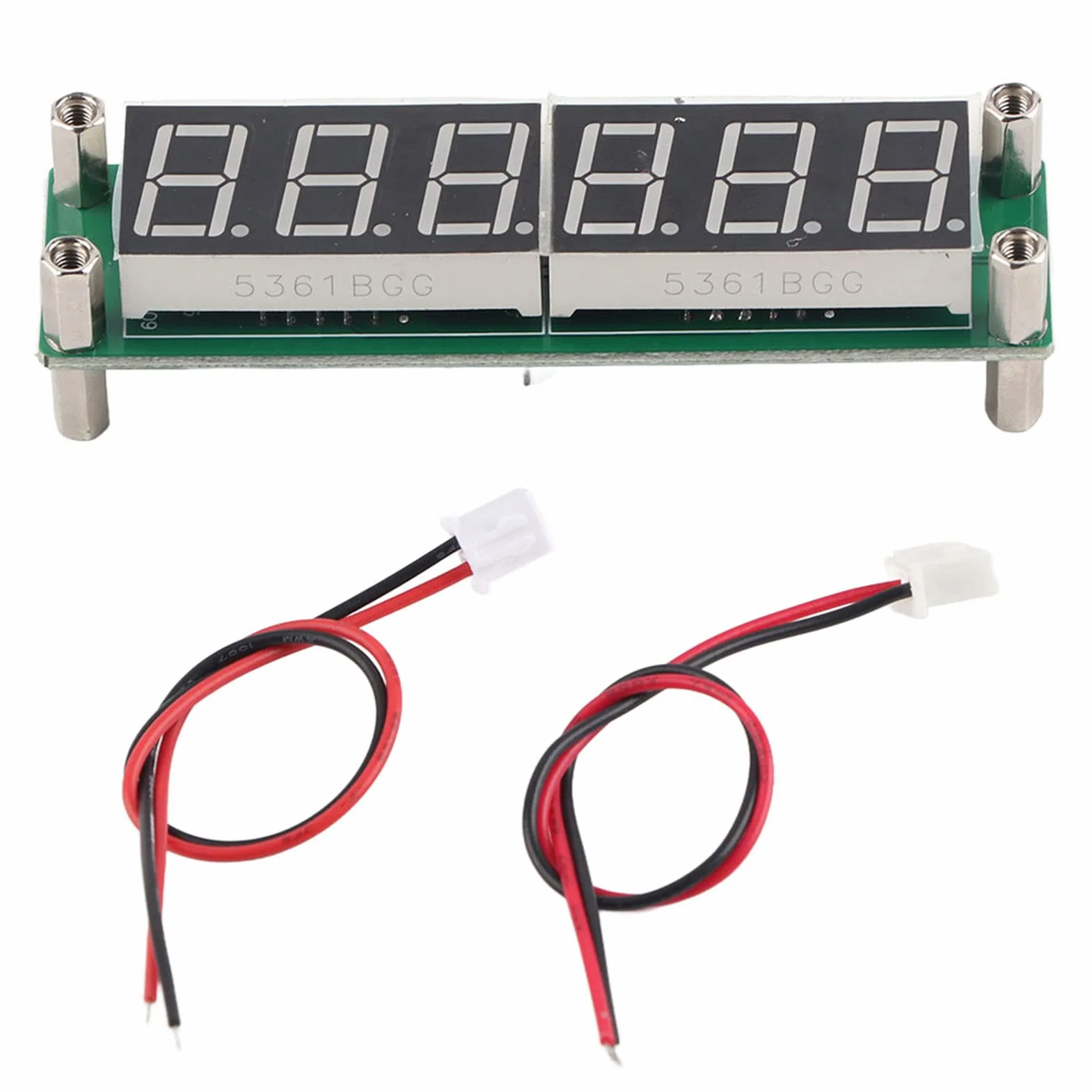 Tiiyee Contatore di frequenza del Segnale Digitale Display a LED 1 MHz Luminosità Regolabile