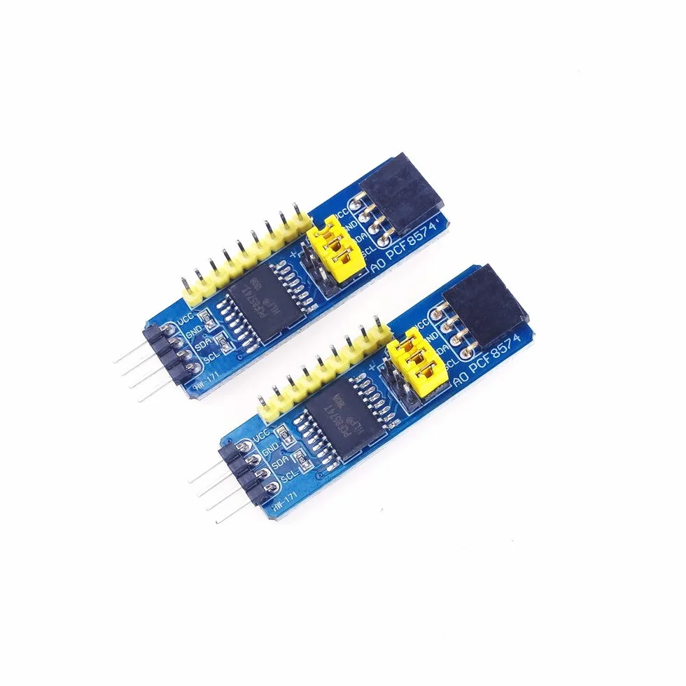 2 PCF8574 IO Scheda di espansione I/O Expander I2C-Bus modulo di valutazione