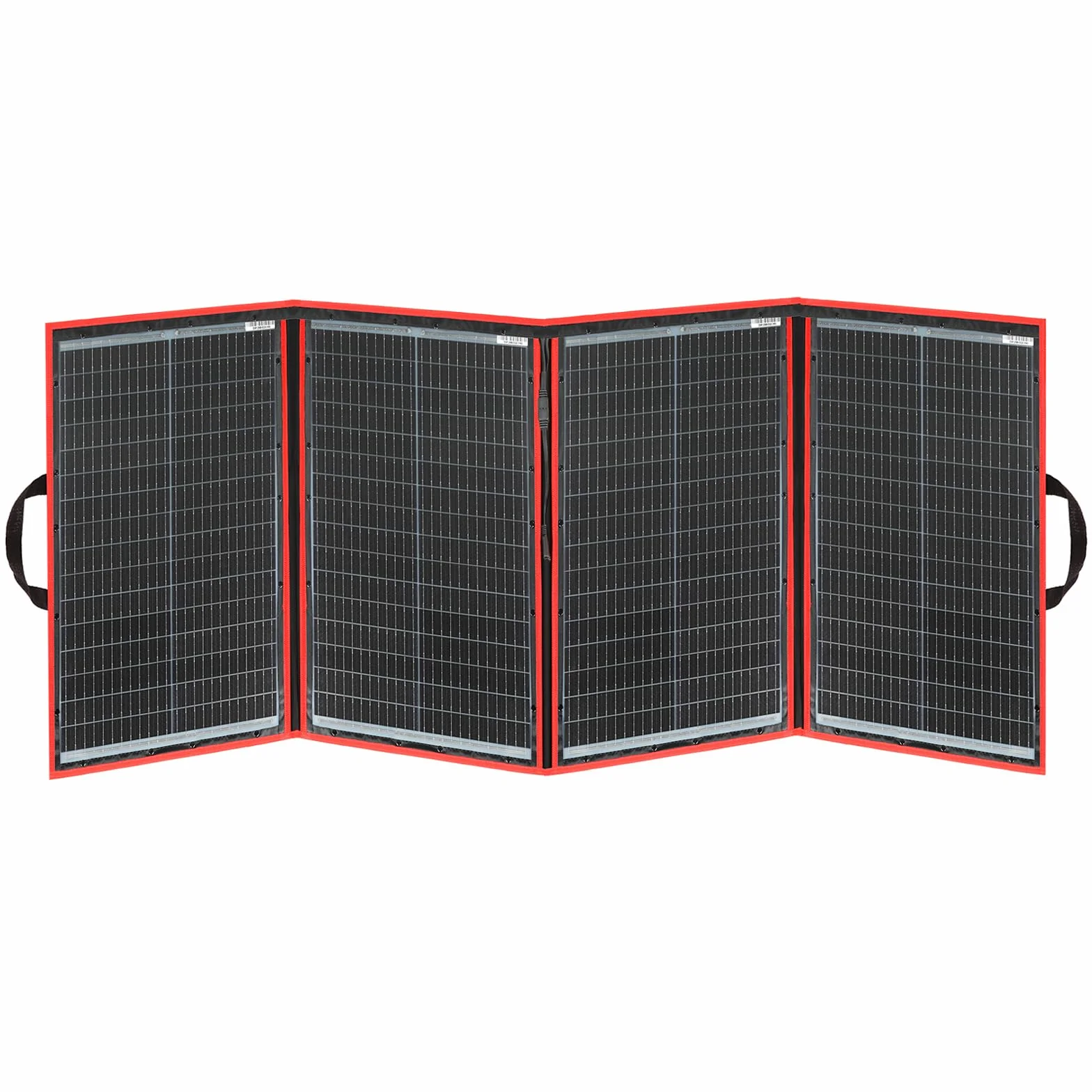 DOKIO 200W Pannello Solare Portatile (4,4 kg, 67 * 49cm) Mobile e Pieghevole + 20A Regolatore con Presa USB 5V 2A