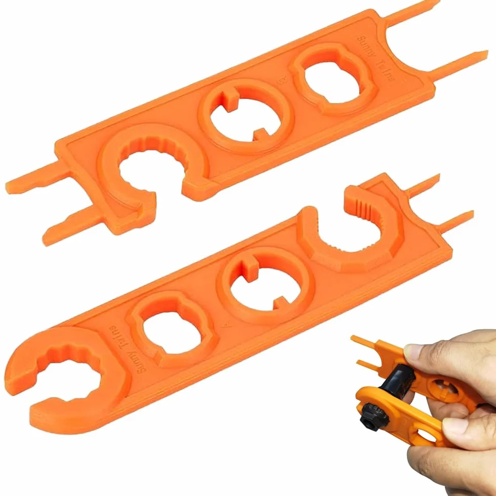 Pannello solare chiave connettore fotovoltaica strumento solare cavo sgancio rapido maschio femmina 2 pezzi