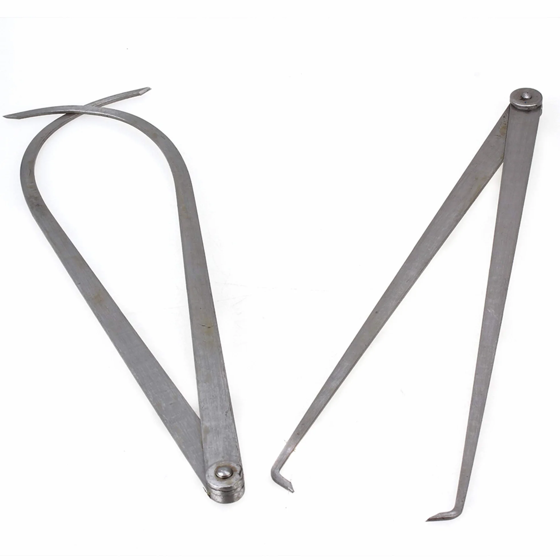 2 Pz Metallo Ditta Attrito Giunto All'interno Dritto Esterno Bow Calibro