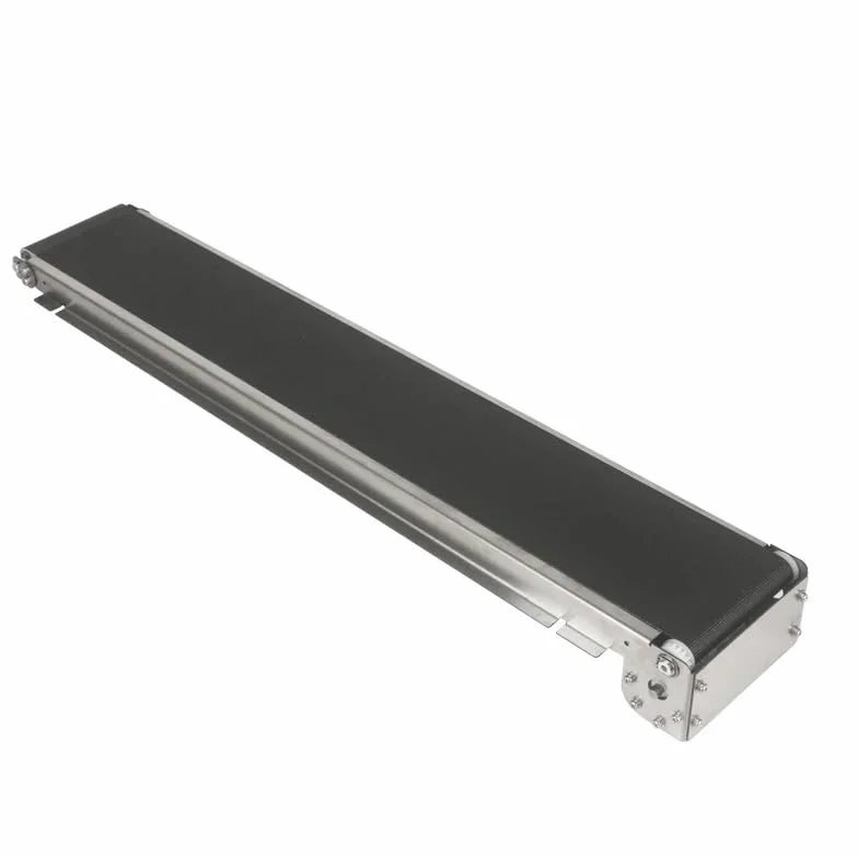 Nastro trasportatore Nastro trasportatore per Bottiglie in Acciaio Inossidabile Mini Nastro trasportatore da 600 mm Distributore Automatico Automatico Traccia corsia di carico (Dim