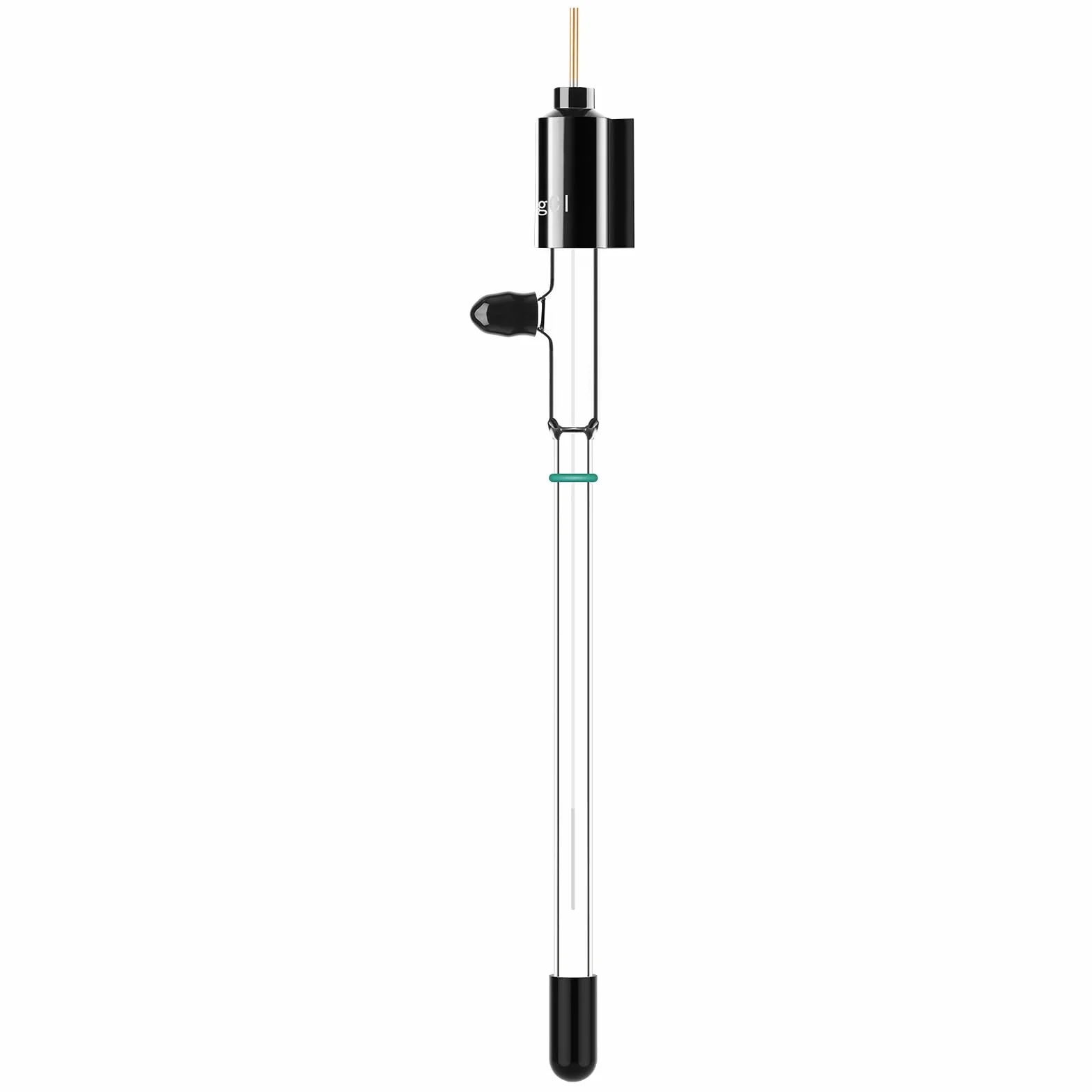 stonylab Elettrodo di Riferimento al Cloruro D'argento Saturo, 6x100 mm Ag/AgCl Riferimento Saturo Elettrodo Neutro da Laboratorio per Analisi Elettrochimica