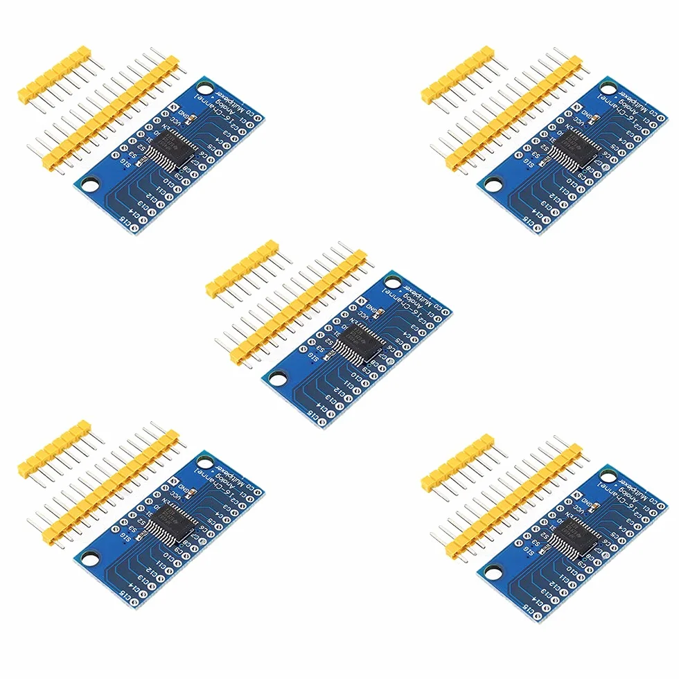 DollaTek 5Pcs CD74HC4067 CMOS 16 canali 16 canali digitali analogici modulo Breakout multiplexer per Arduino