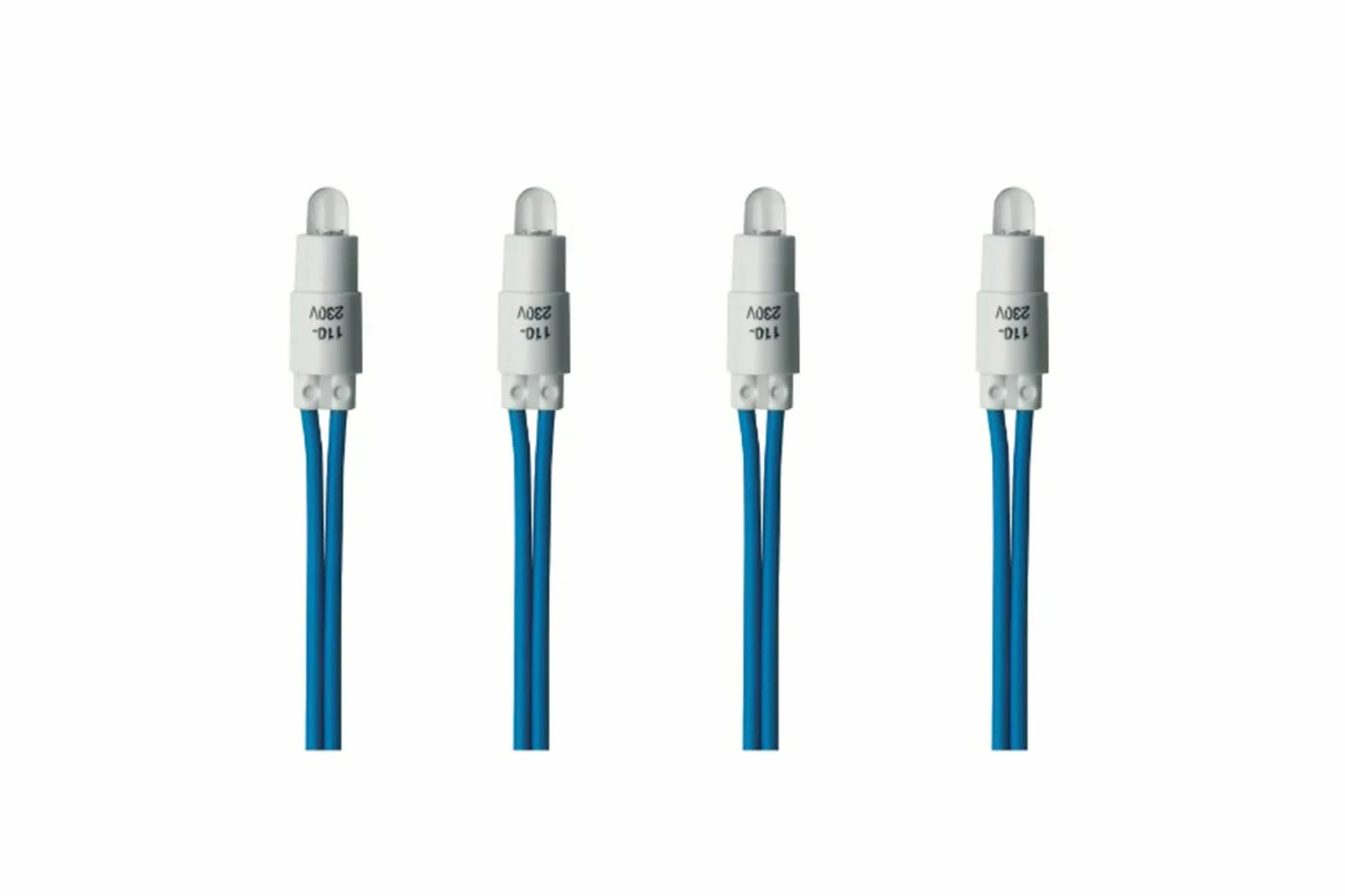 CLICLED spia LED blu 230V per interruttore luce segnalazione ampolla