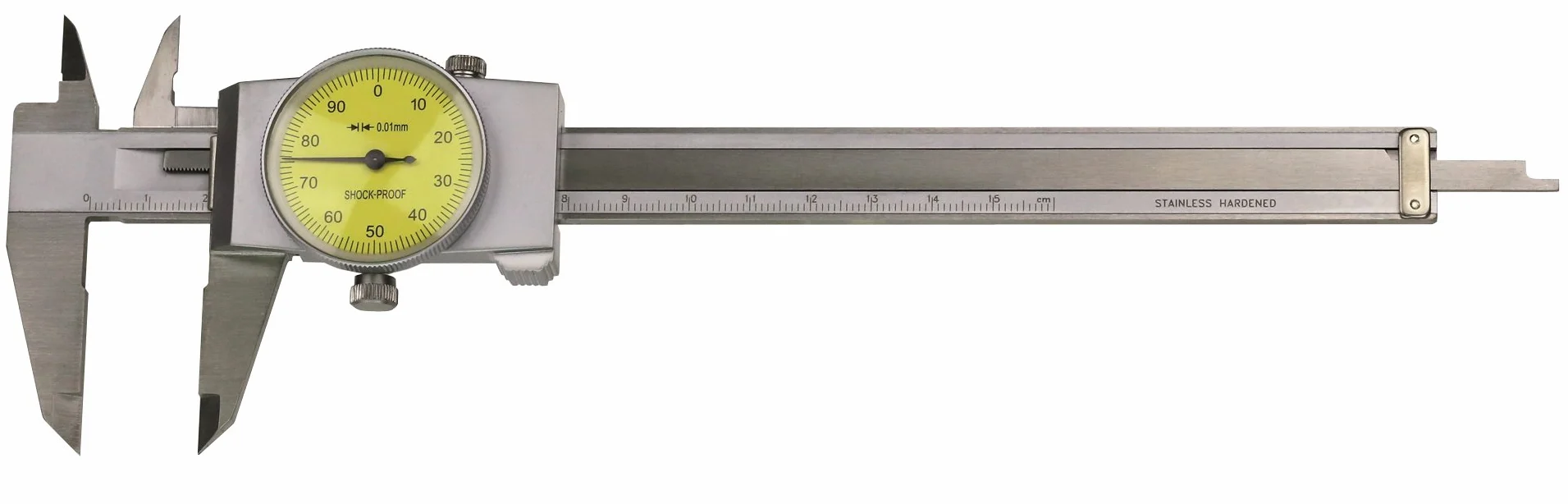 CNC QUALITÄT - Calibro con quadrante a orologio, 150 mm