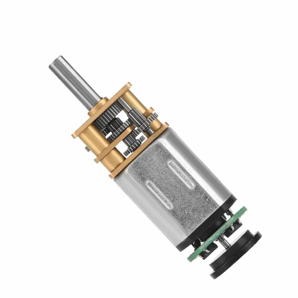 Motoriduttore GBMQ-GM12BY20 Micro con Encoder Magnetico Hall DC6V 2W 60 RPM