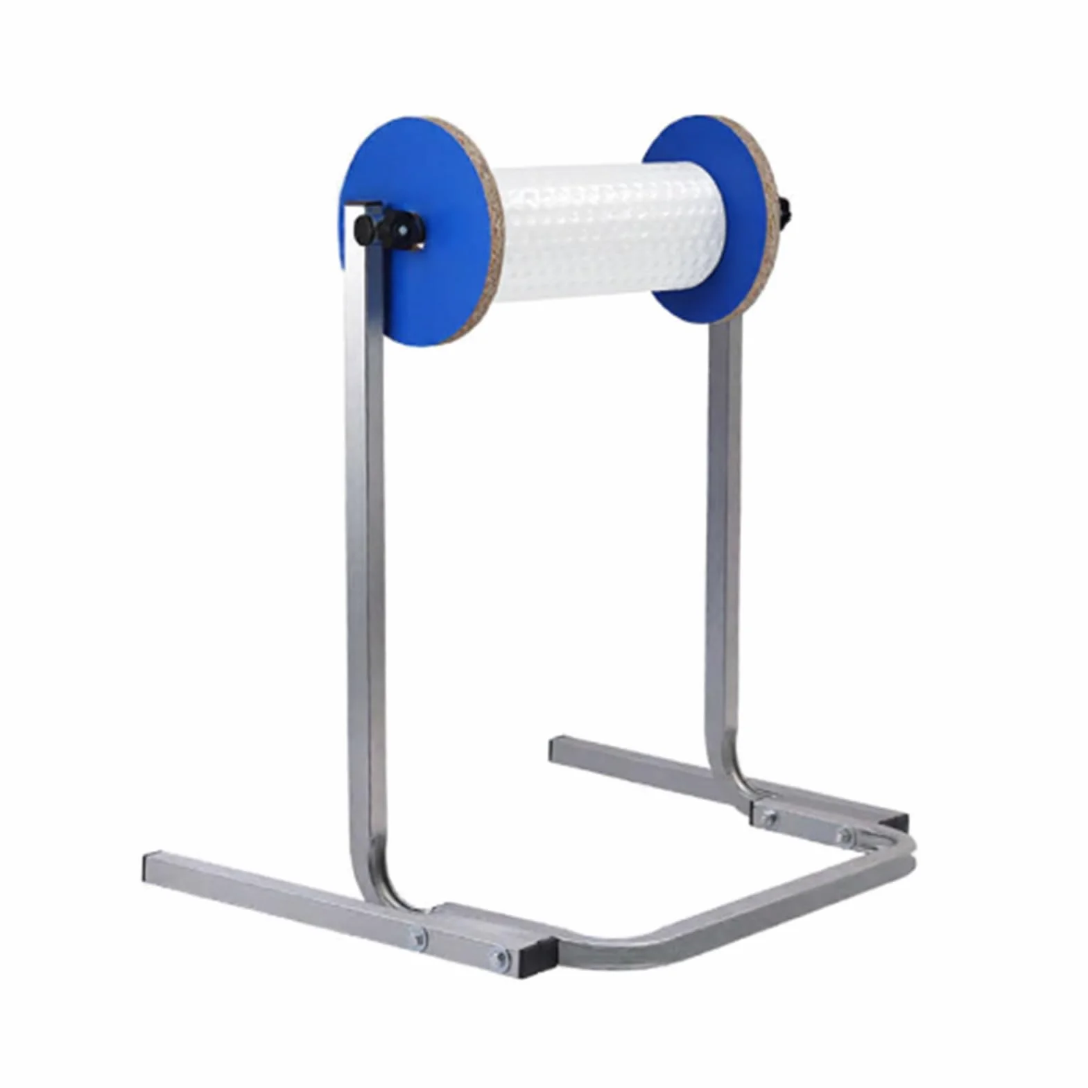 distributore di rotoli di pluriball, Dispenser for pluriball Portarotolo Supporto in schiuma Argento Larghezza 30-150 cm Maniglia for trasporto | Width 30cm