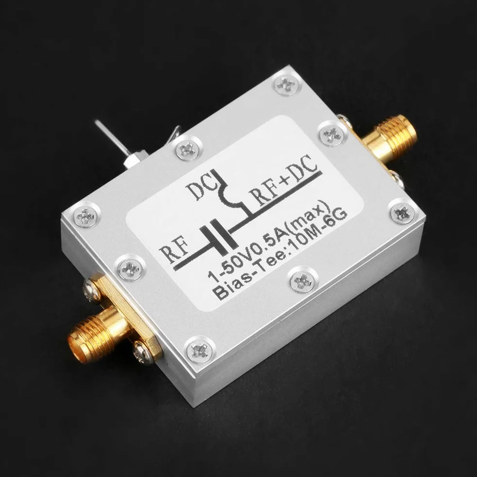 Zetiling Bias T a Banda Larga 10MHz-6GHz Amplificatore a Basso Rumore Modulo Frequenza Coassiale